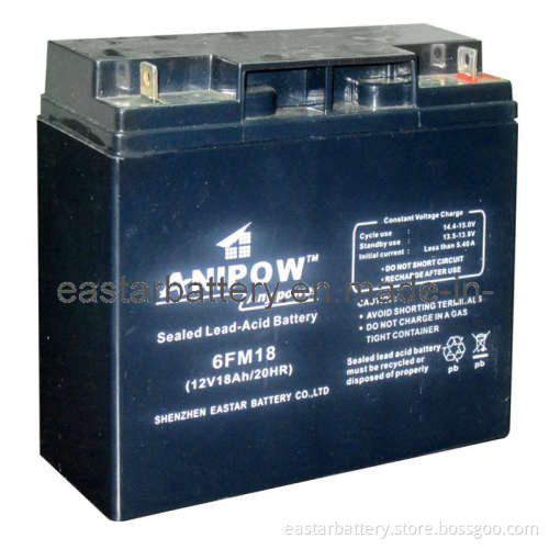 Sealed Lead Acid Battery 6V4.5ah (EA6-4.5)
